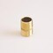Homeplus+ ATC 3/4 in. MPT X 3/4 in. D MPT Yellow Brass Nipple 1-1/2 in. L 6JC126300201047 - alternate 2